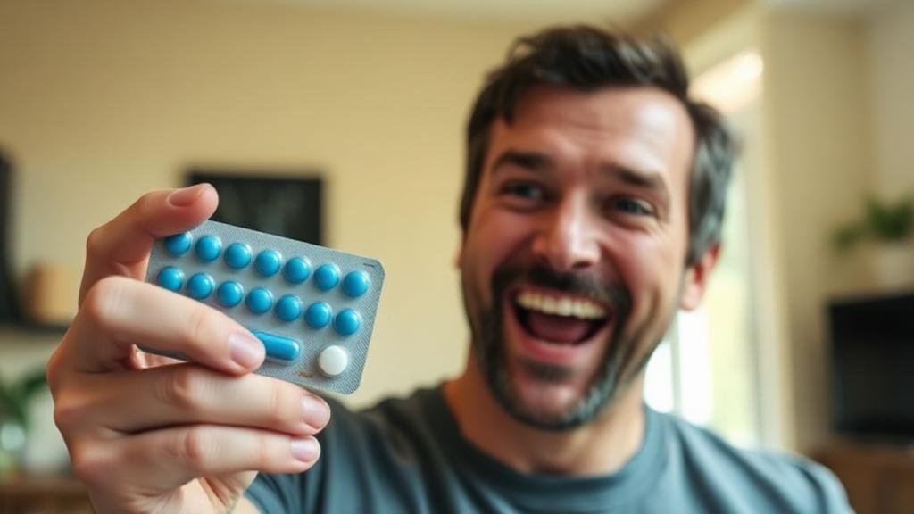 Muž, kterému pomohly tablety s obsahem dapoxetinu k oddálení ejakulace a zlepšení sexuální výkonnosti