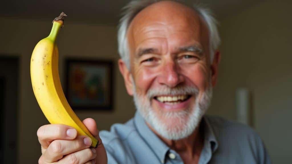 Banán symbolizující zlepšení erekce pomocí produktů jako Kamagra Gold, Kamagra Oral Jelly a Valif, Cenforce